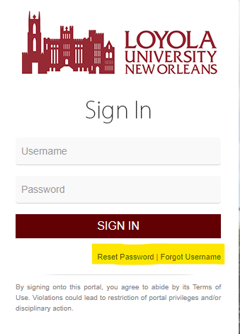 SSO  password reset