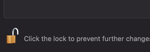 preference lock