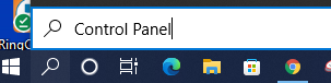 control panel
